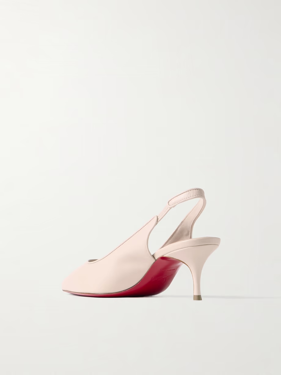 Sporty Kate 45 leather slingback pumps Sporty Kate 45 leather slingback pumps