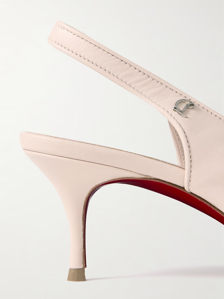 Sporty Kate 45 leather slingback pumps Sporty Kate 45 leather slingback pumps