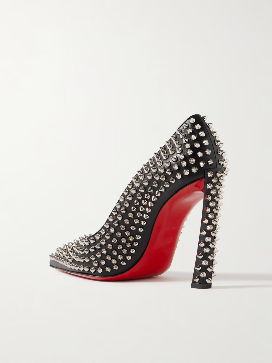 Condora 100 spiked leather pumps Condora 100 spiked leather pumps