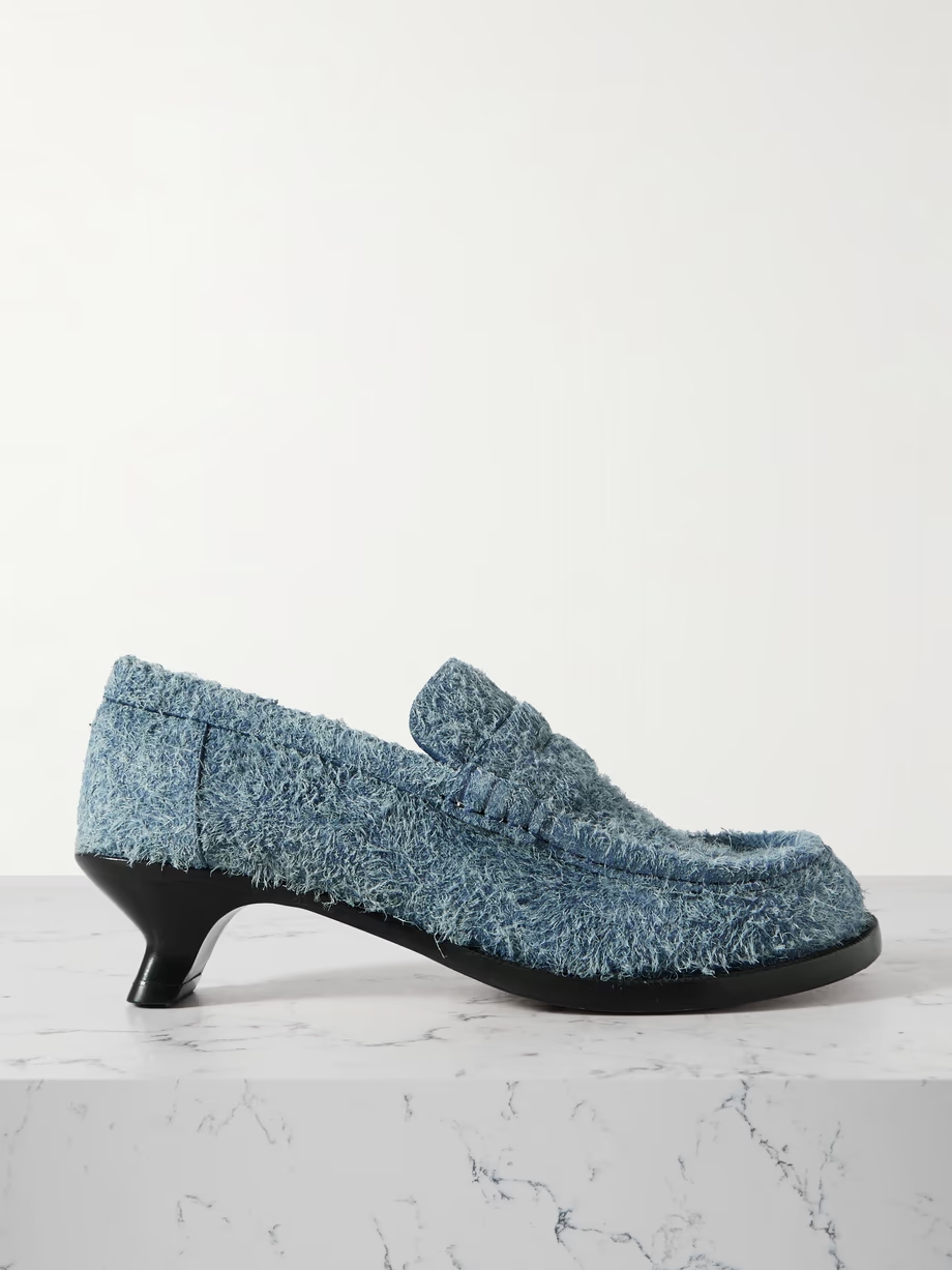 Campo brushed-suede pumps Campo brushed-suede pumps