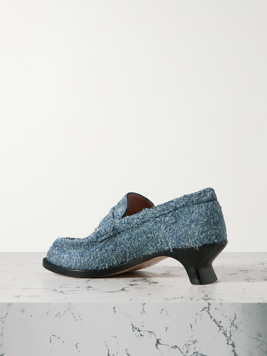 Campo brushed-suede pumps Campo brushed-suede pumps