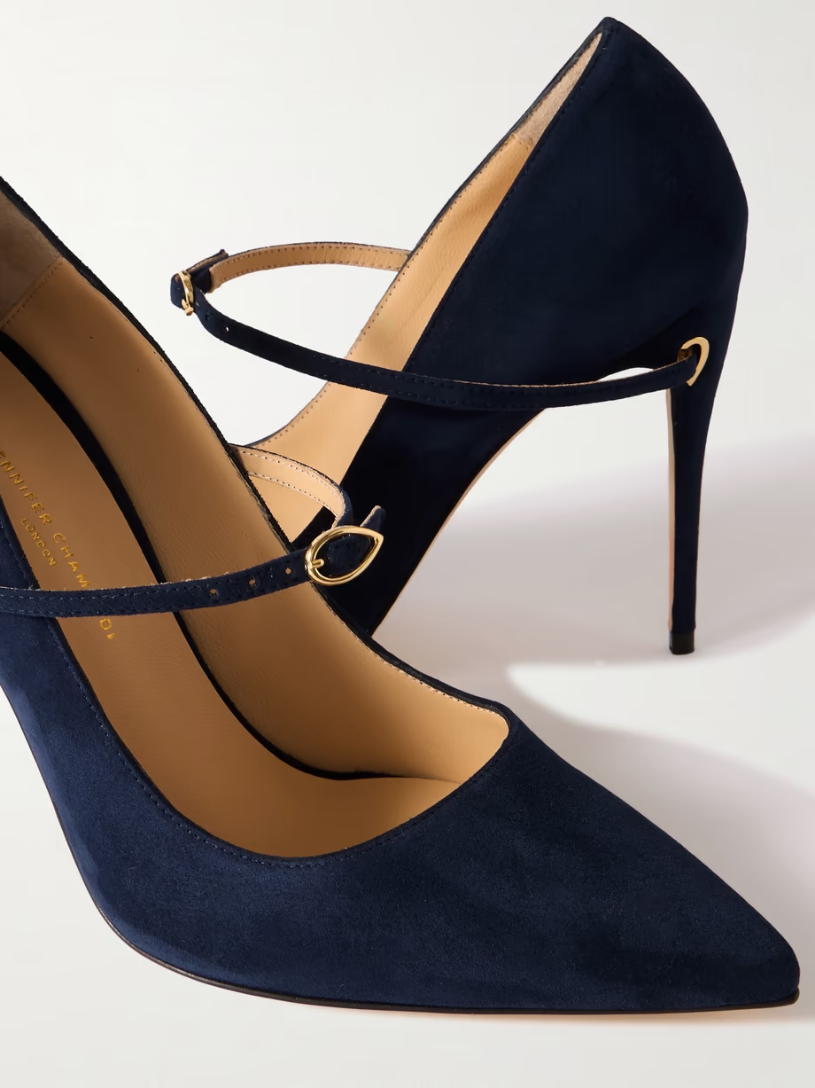 Lorenzo 105 suede pumps Lorenzo 105 suede pumps