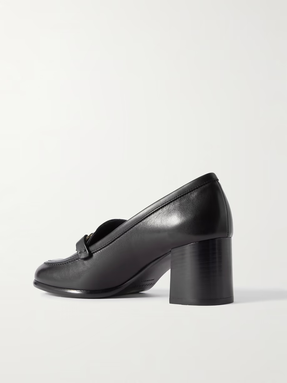 Marlena embellished leather loafers Marlena embellished leather loafers