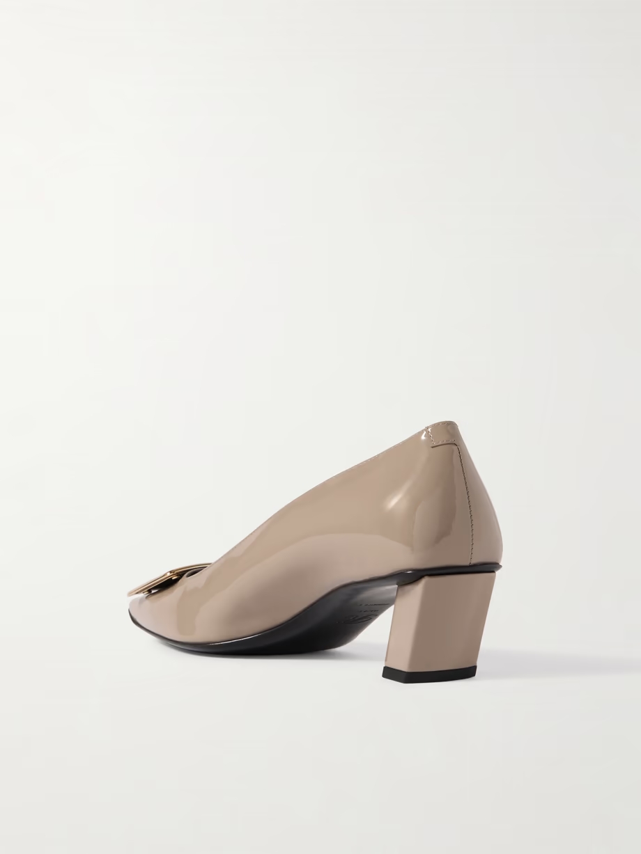 Decollete Trompette patent-leather pumps Decollete Trompette patent-leather pumps