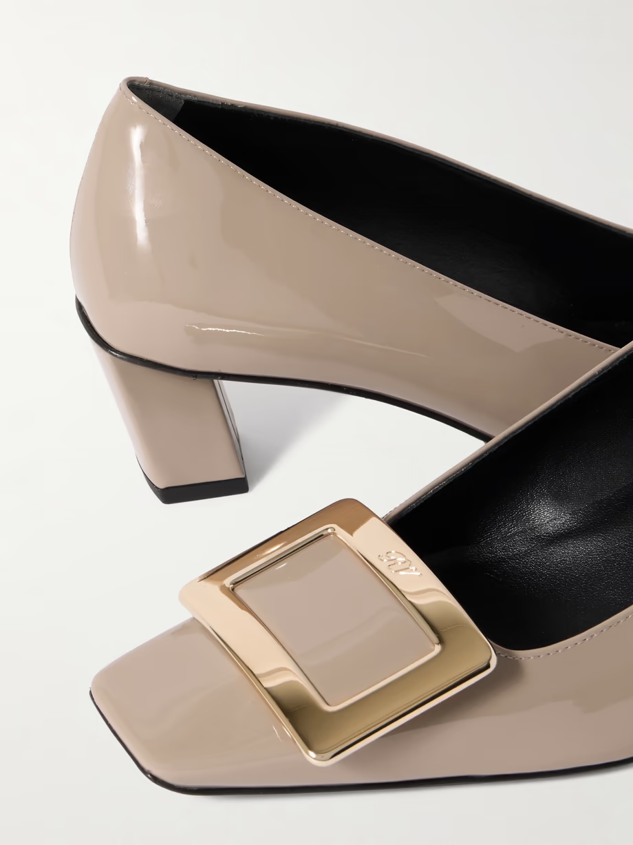 Decollete Trompette patent-leather pumps Decollete Trompette patent-leather pumps
