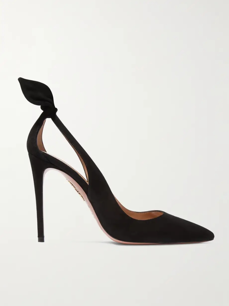 Bow Tie 105 suede pumps Bow Tie 105 suede pumps