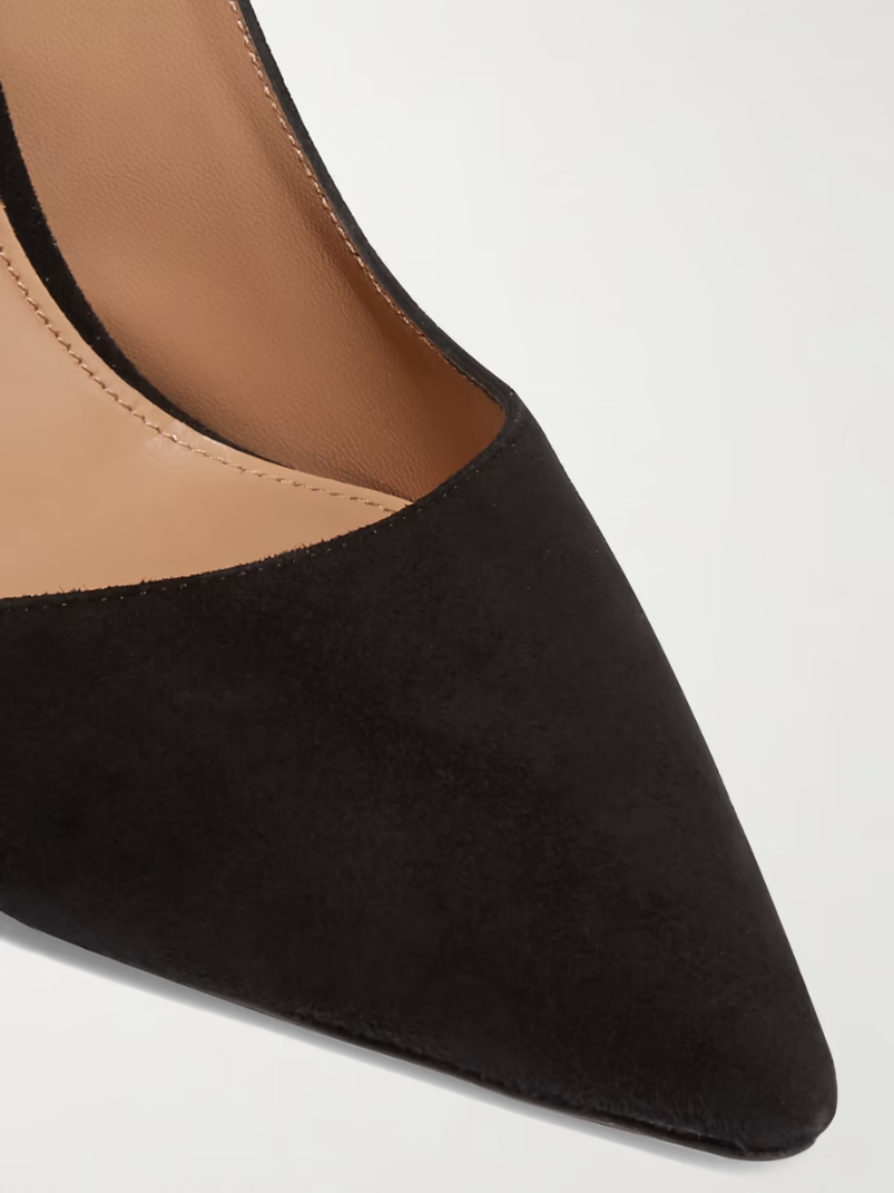 Bow Tie 105 suede pumps Bow Tie 105 suede pumps