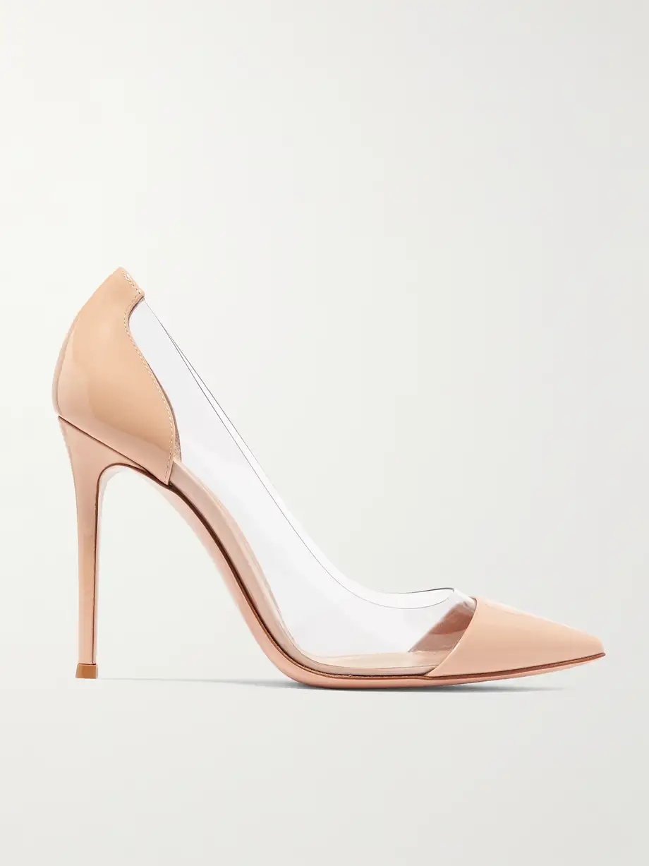 Plexi 105 patent-leather and PVC pumps Plexi 105 patent-leather and PVC pumps