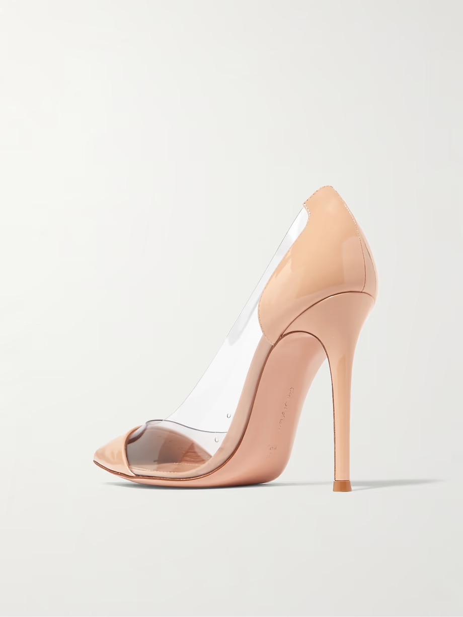 Plexi 105 patent-leather and PVC pumps Plexi 105 patent-leather and PVC pumps