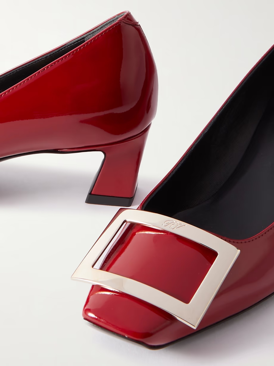 Trompette patent-leather pumps Trompette patent-leather pumps