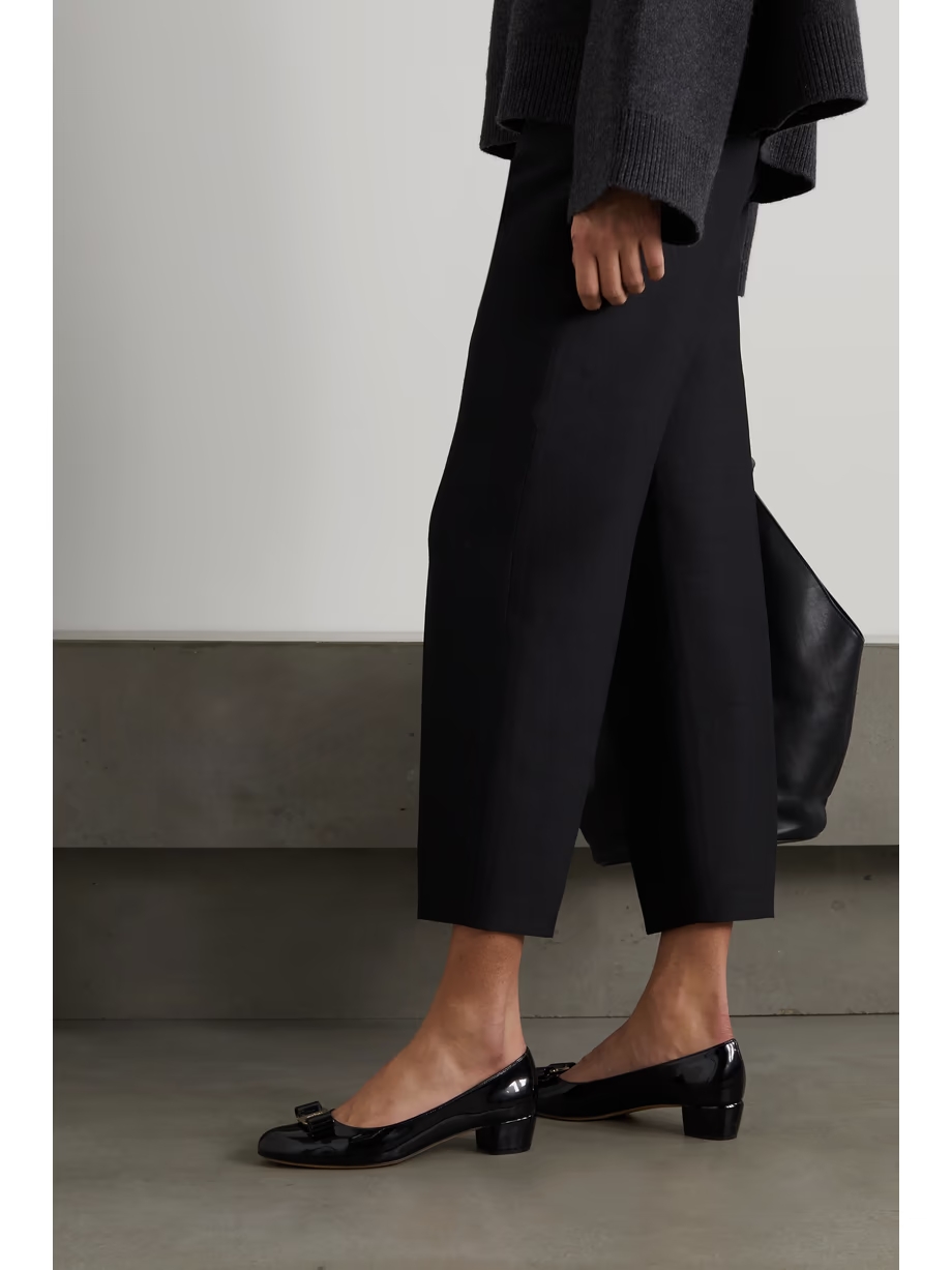 Vara bow-embellished patent-leather pumps Vara bow-embellished patent-leather pumps