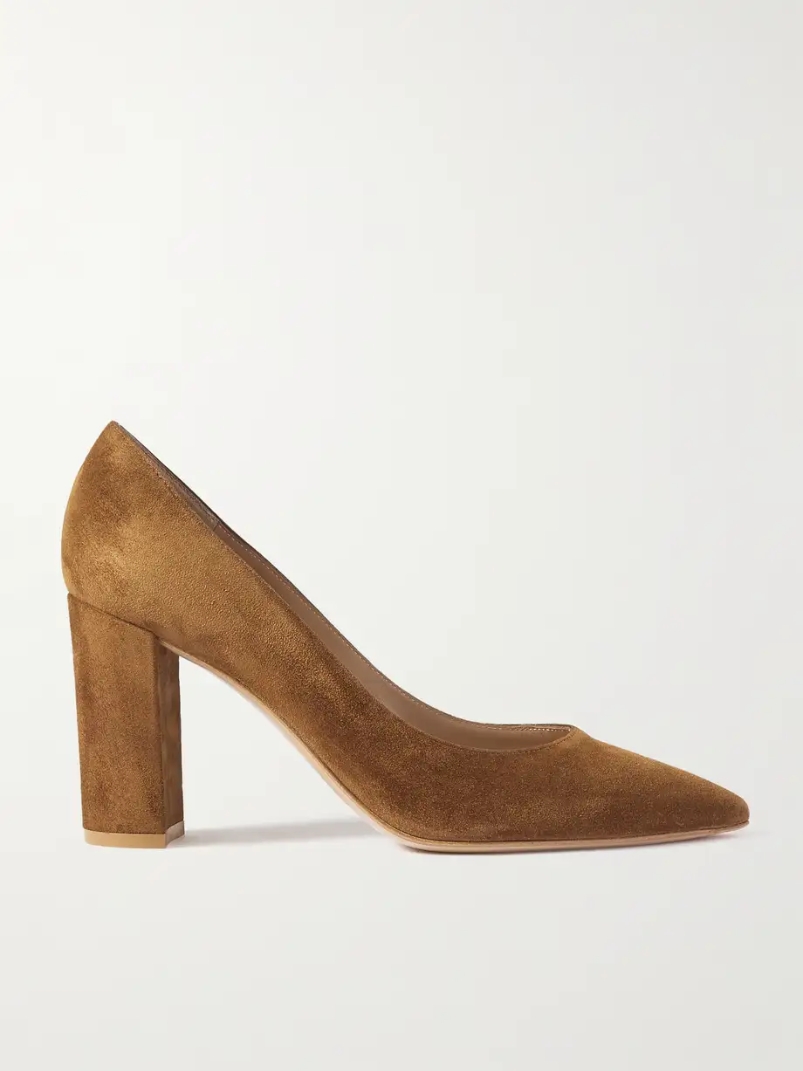 Piper 85 suede pumps Piper 85 suede pumps