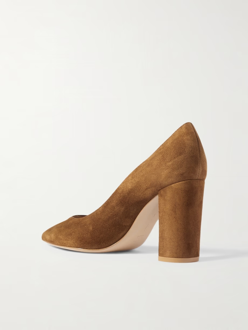 Piper 85 suede pumps Piper 85 suede pumps