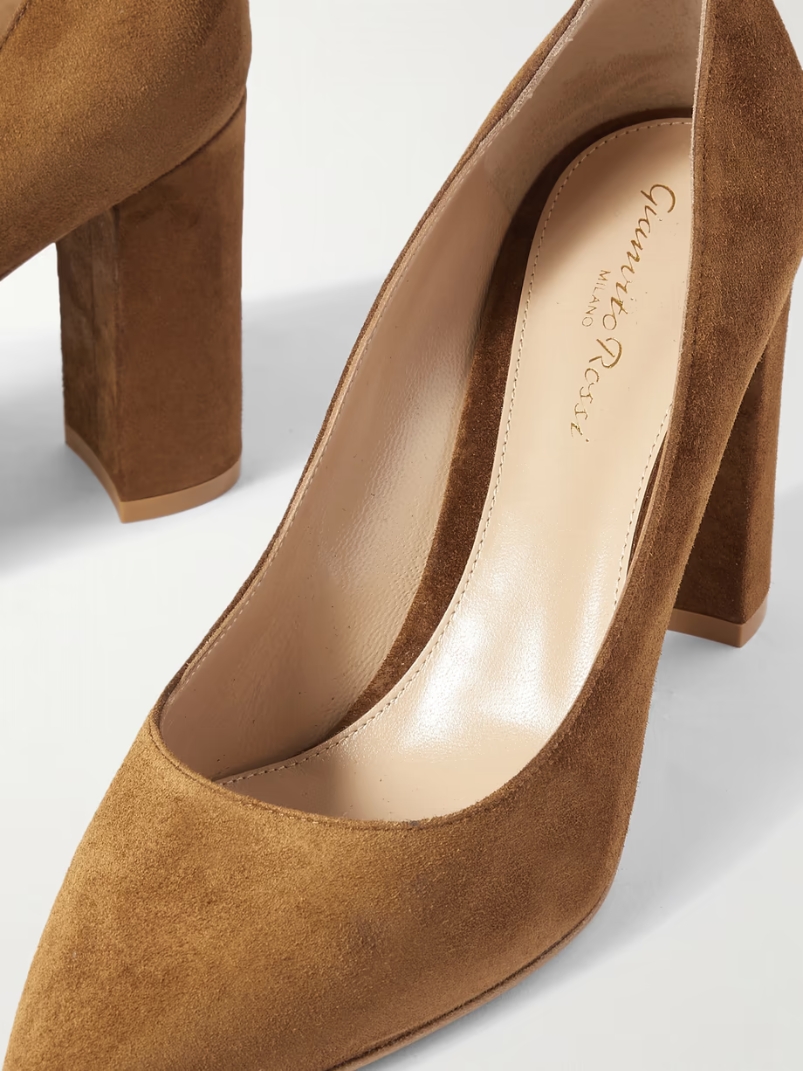 Piper 85 suede pumps Piper 85 suede pumps