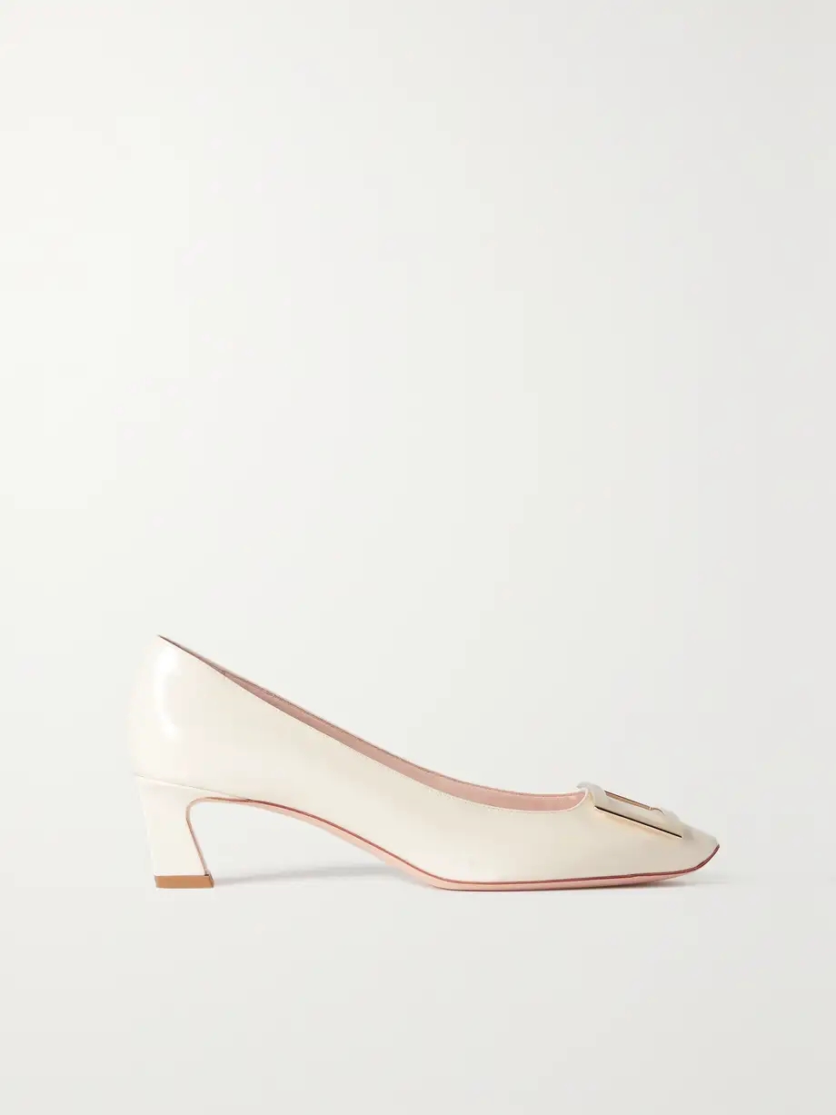 Decollete Trompette patent-leather pumps Decollete Trompette patent-leather pumps