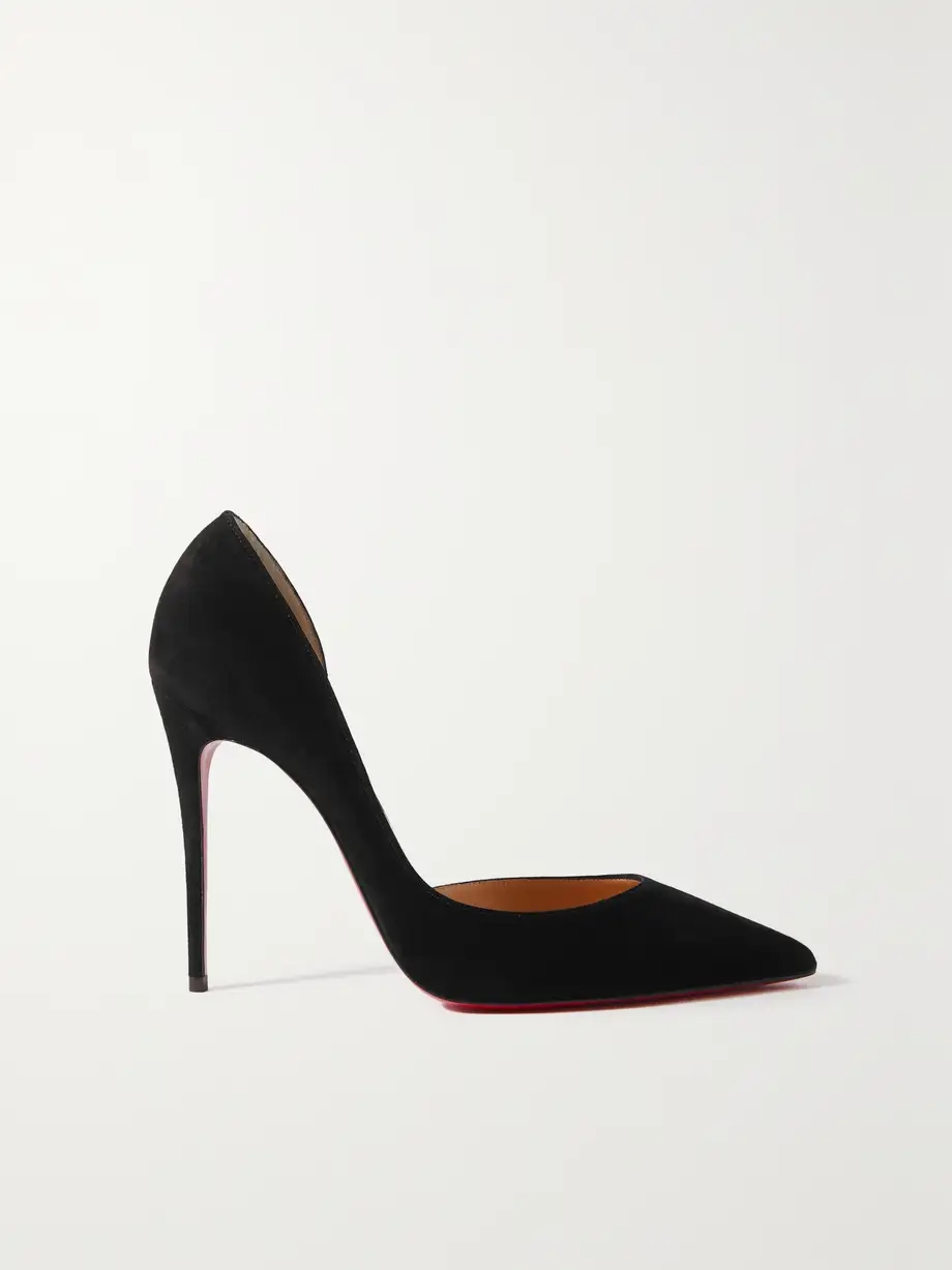 Iriza 100 suede point-toe pumps Iriza 100 suede point-toe pumps