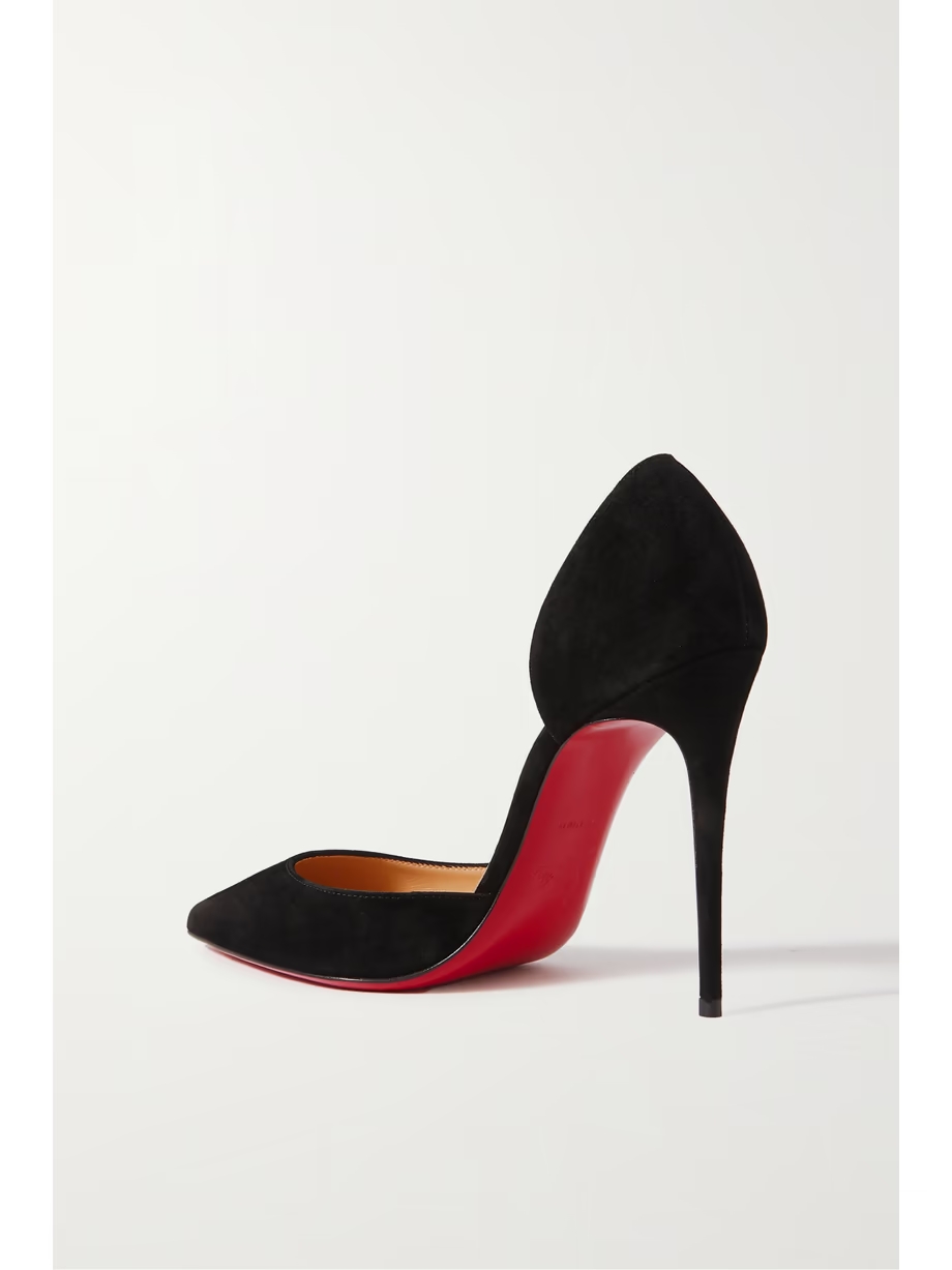 Iriza 100 suede point-toe pumps Iriza 100 suede point-toe pumps