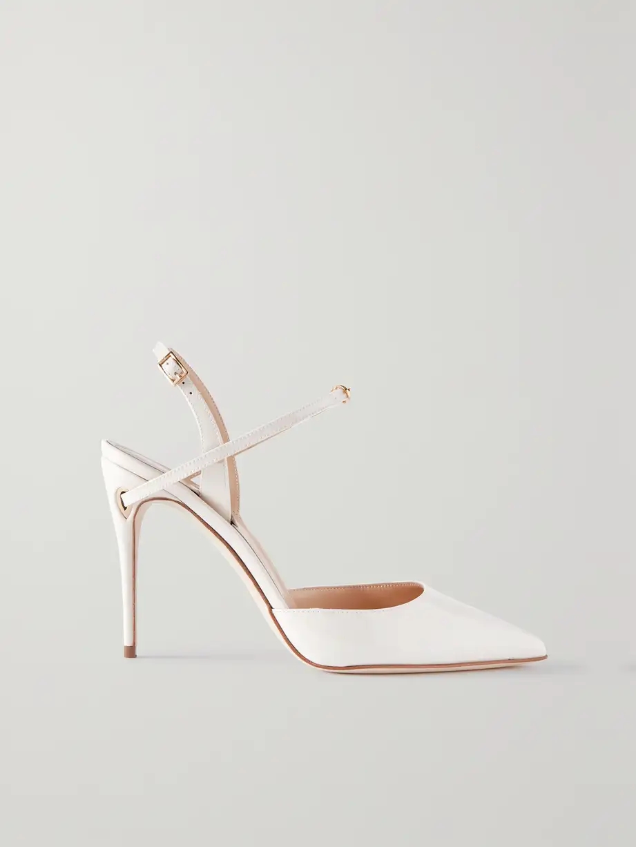 Vittorio 105 leather slingback pumps Vittorio 105 leather slingback pumps