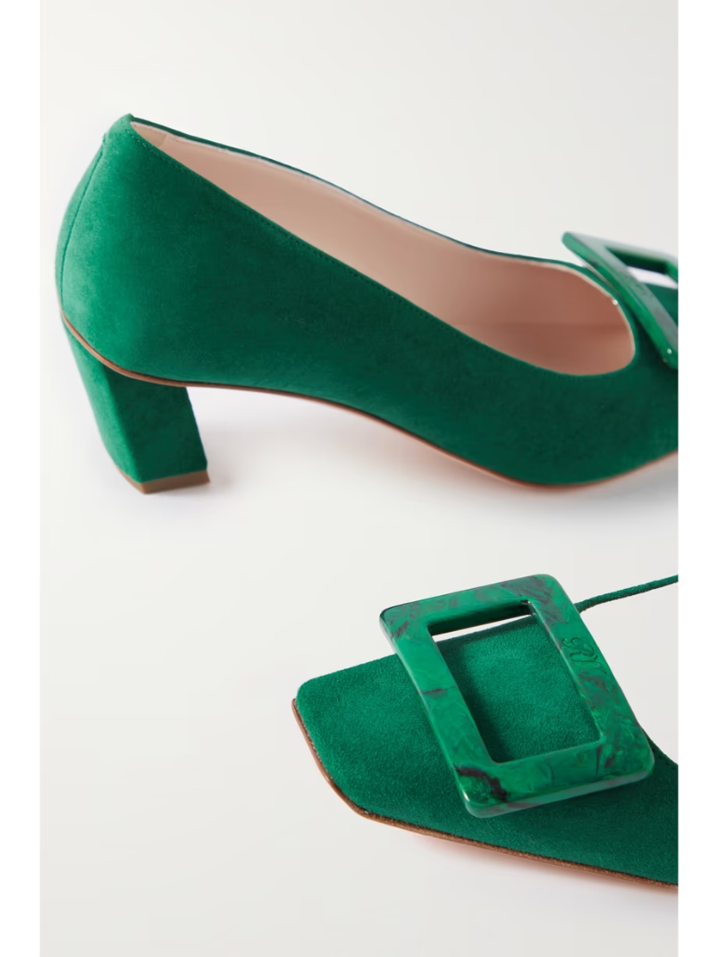 Belle Vivier suede pumps Belle Vivier suede pumps