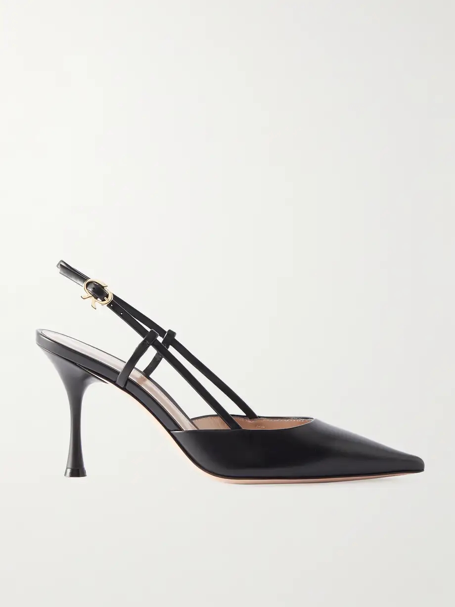 85 leather slingback pumps 85 leather slingback pumps