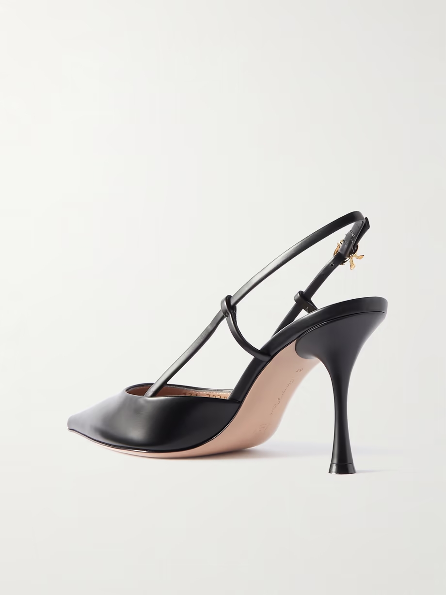 85 leather slingback pumps 85 leather slingback pumps