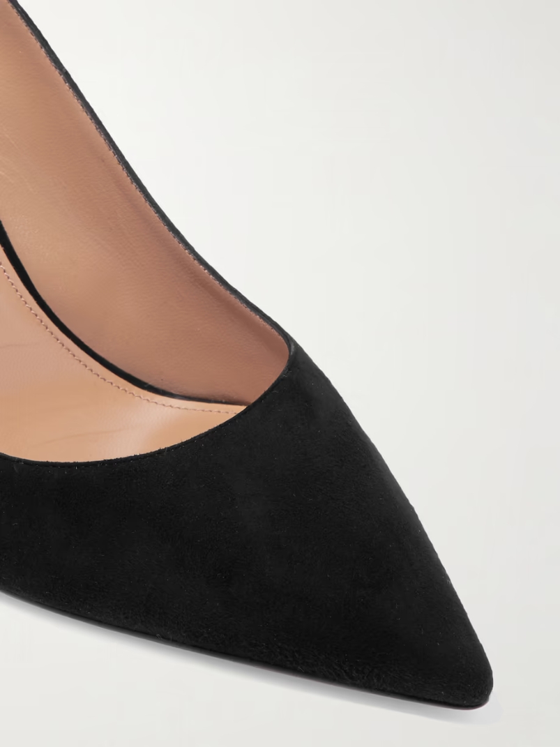 Bow Tie 85 suede pumps Bow Tie 85 suede pumps