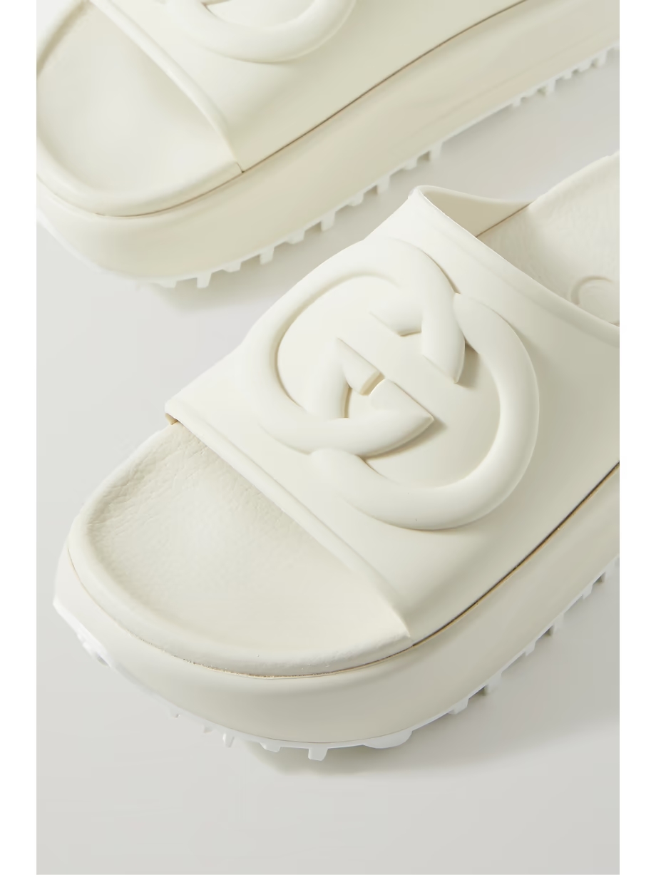 Miami rubber platform slides Miami rubber platform slides