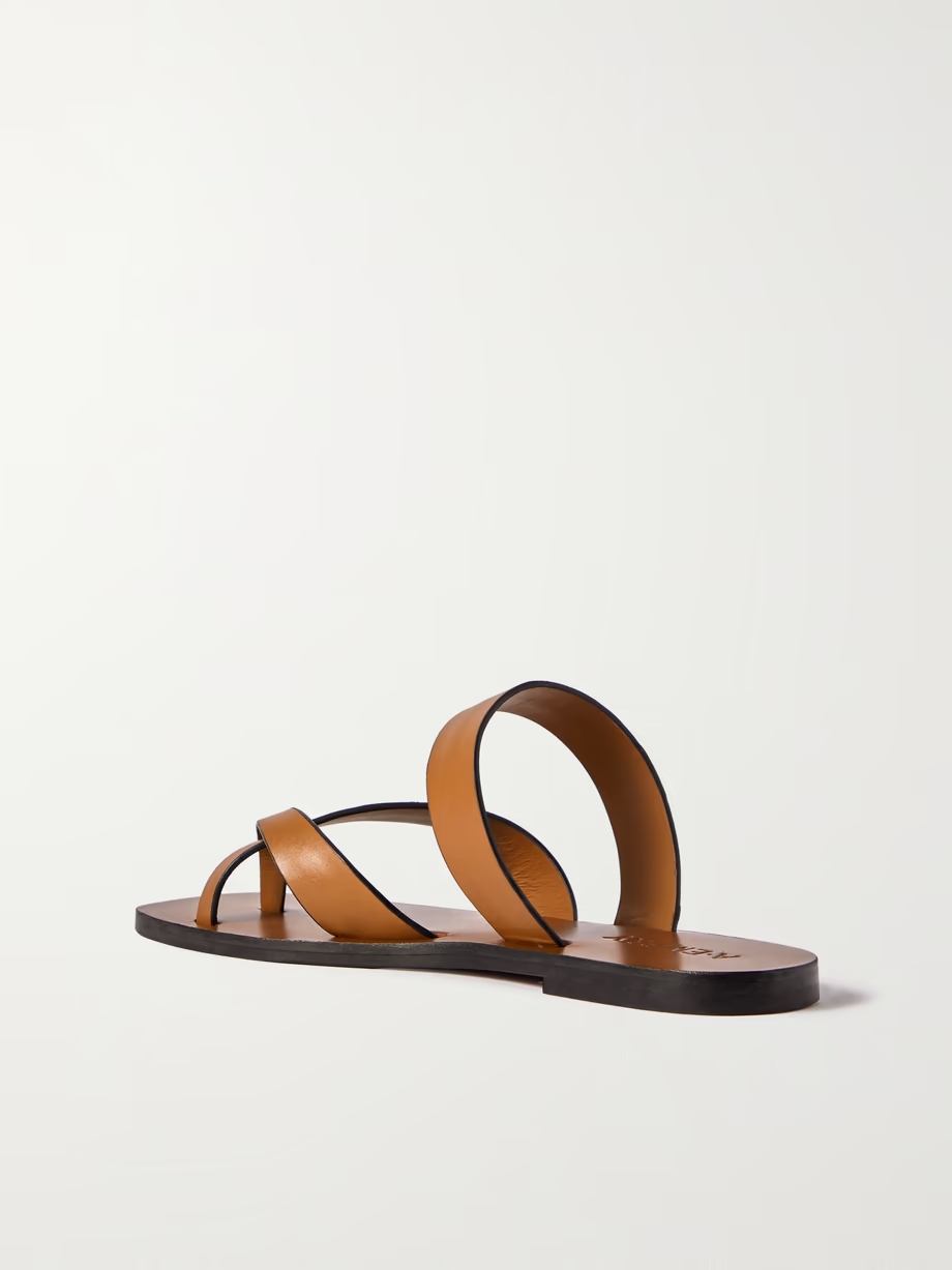 Carter leather slides Carter leather slides