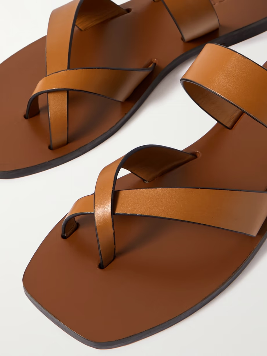 Carter leather slides Carter leather slides