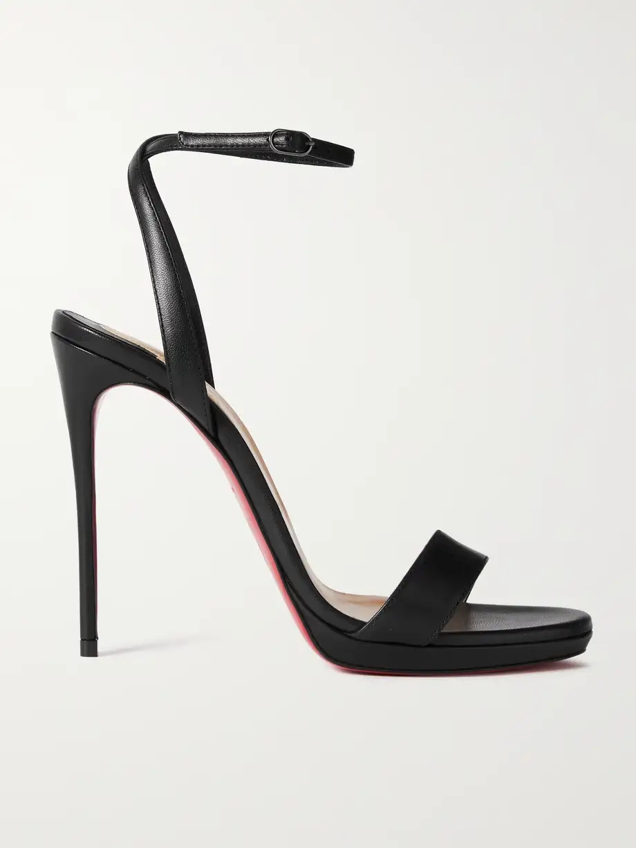 Loubi Queen 120 leather sandals Loubi Queen 120 leather sandals