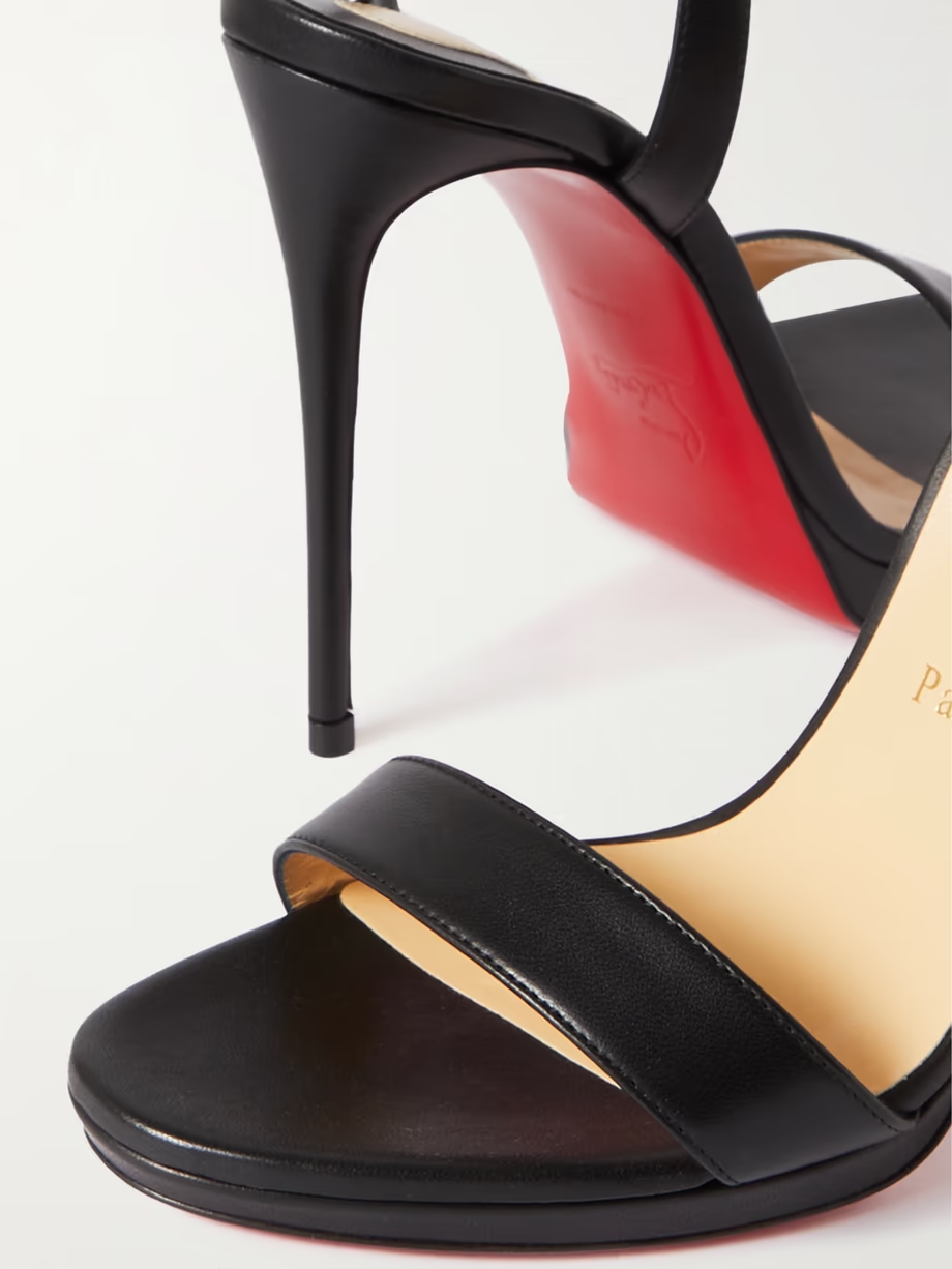 Loubi Queen 120 leather sandals Loubi Queen 120 leather sandals