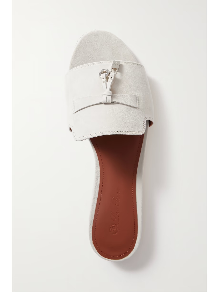 Summer Charms suede slides Summer Charms suede slides