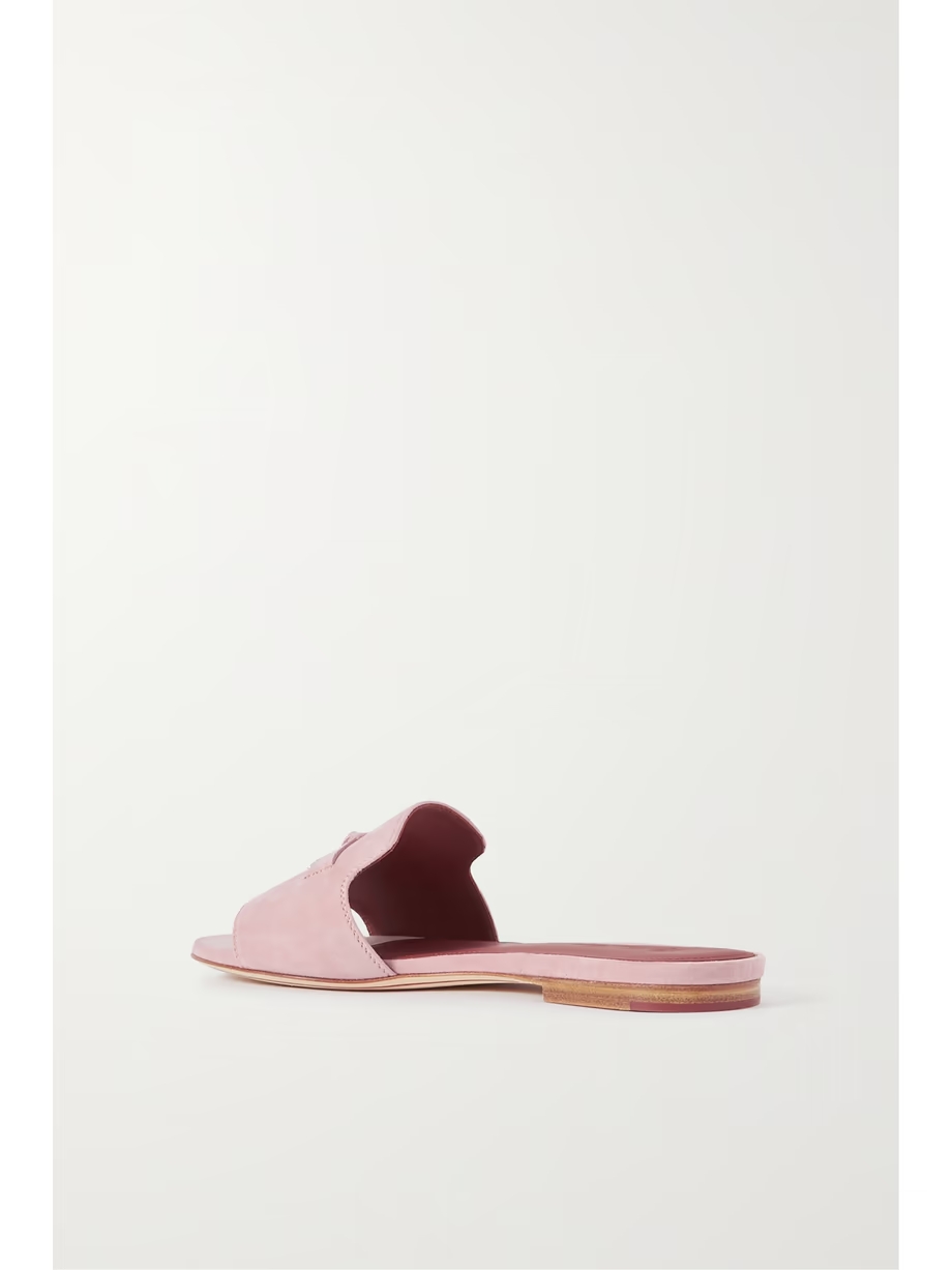 Summer Charms suede slides Summer Charms suede slides