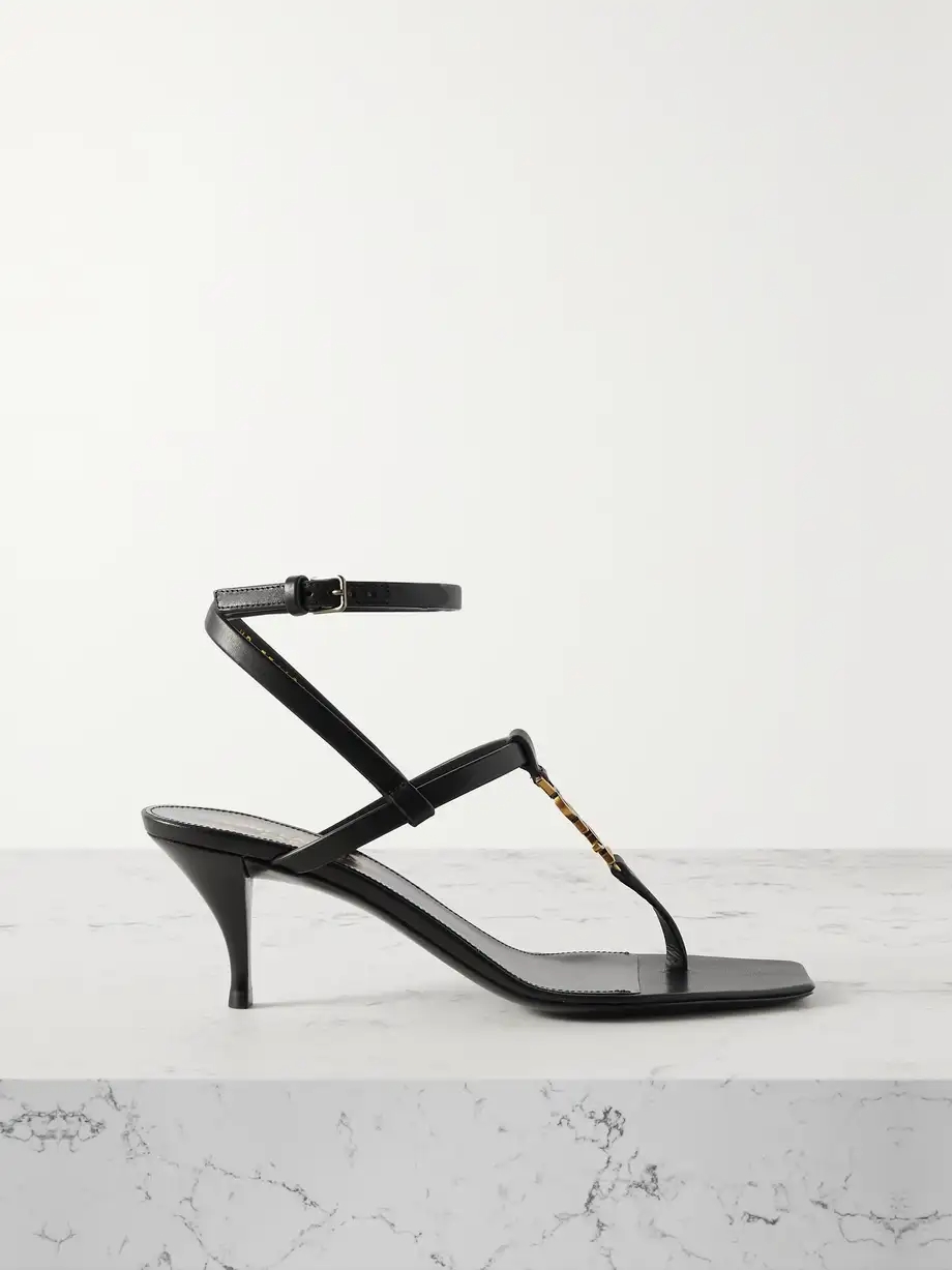 Cassandra embellished leather sandals Cassandra embellished leather sandals