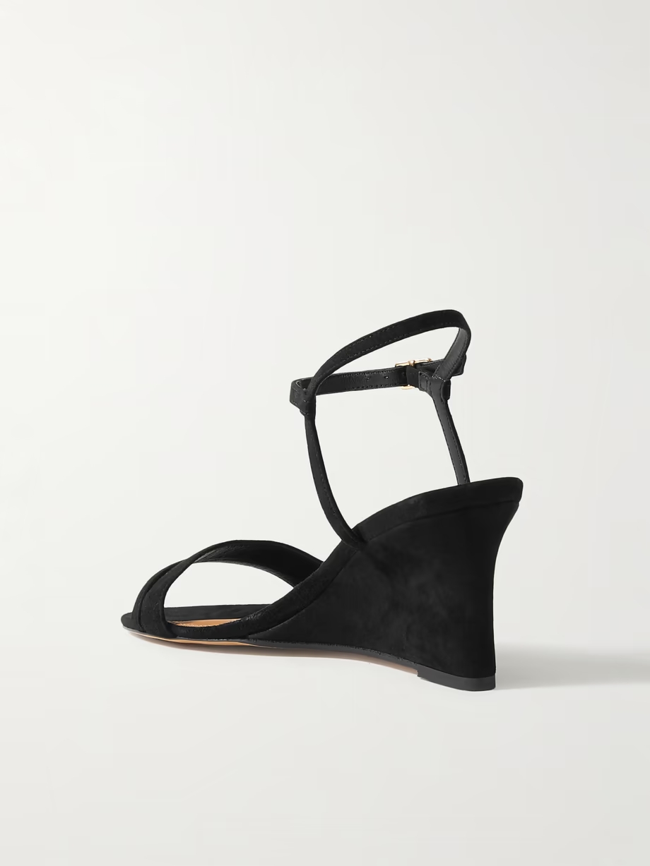 Suede wedge sandals Suede wedge sandals