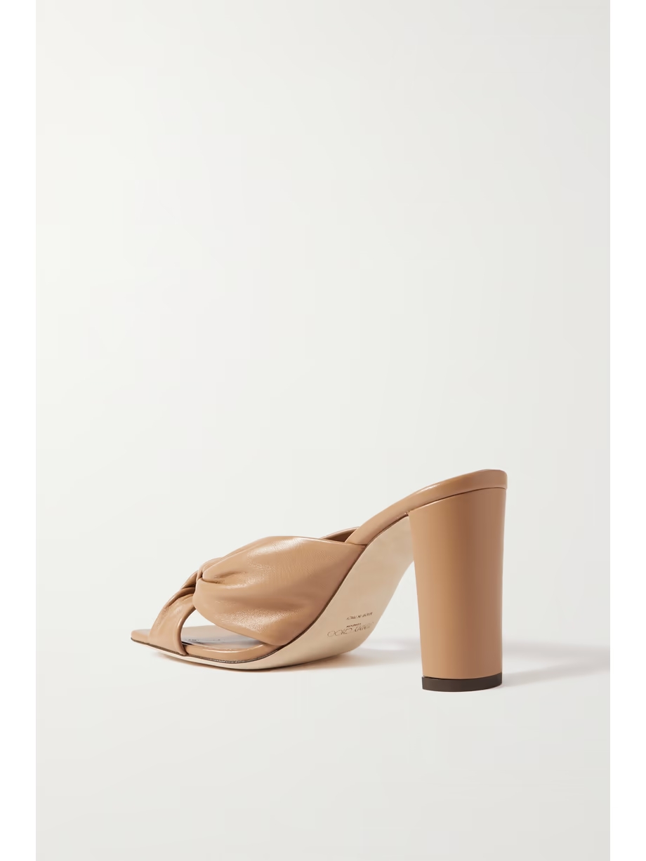 Avenue 85 knotted leather mules Avenue 85 knotted leather mules