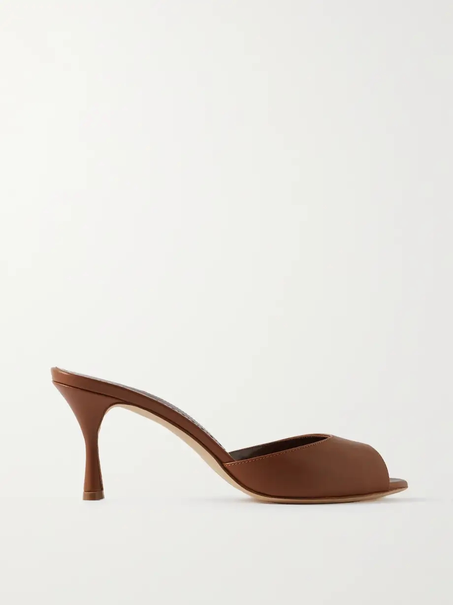 Jada 70 leather mules Jada 70 leather mules