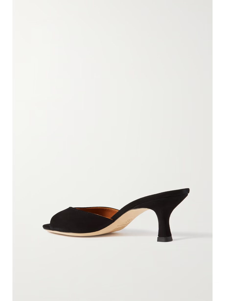 Brigitte suede mules Brigitte suede mules