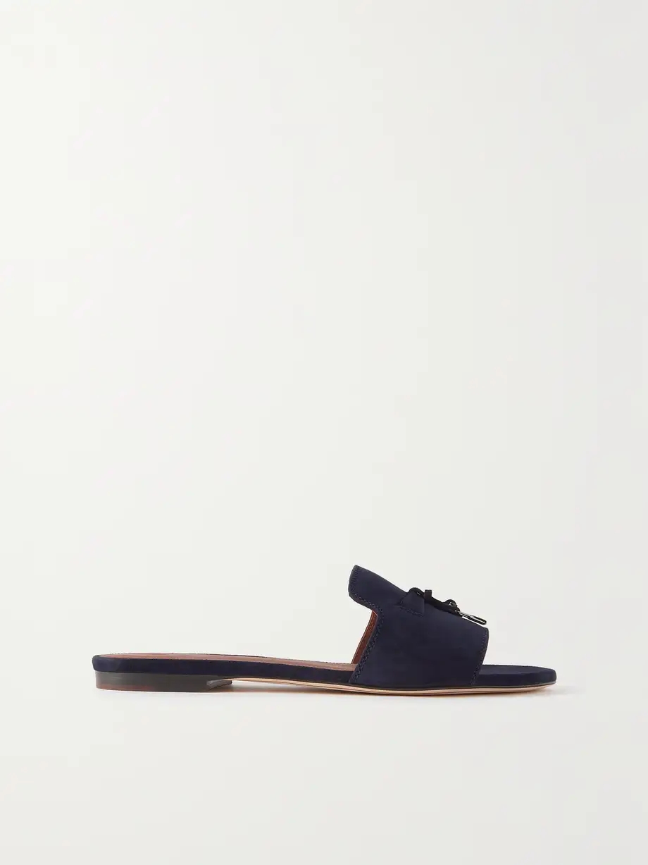 Summer Charms suede slides Summer Charms suede slides