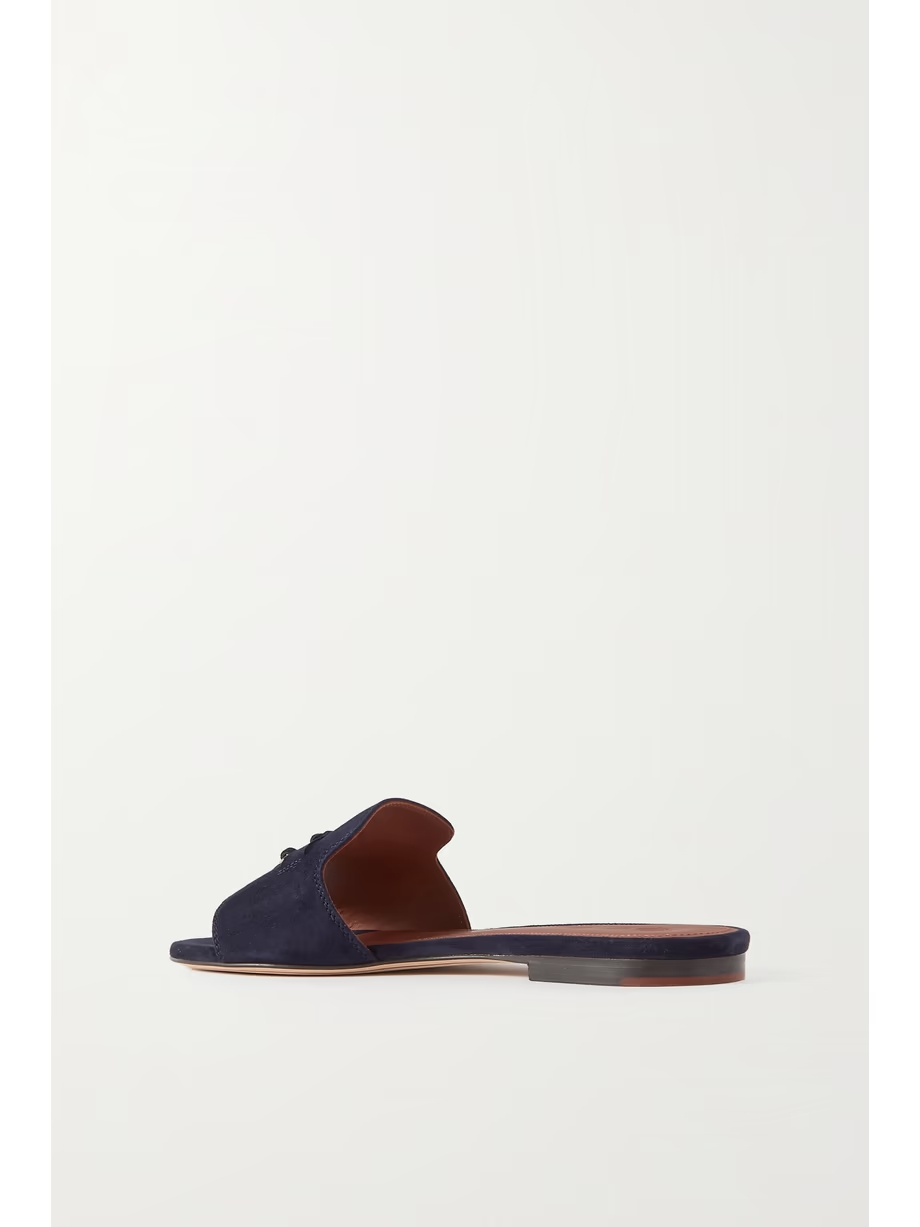 Summer Charms suede slides Summer Charms suede slides