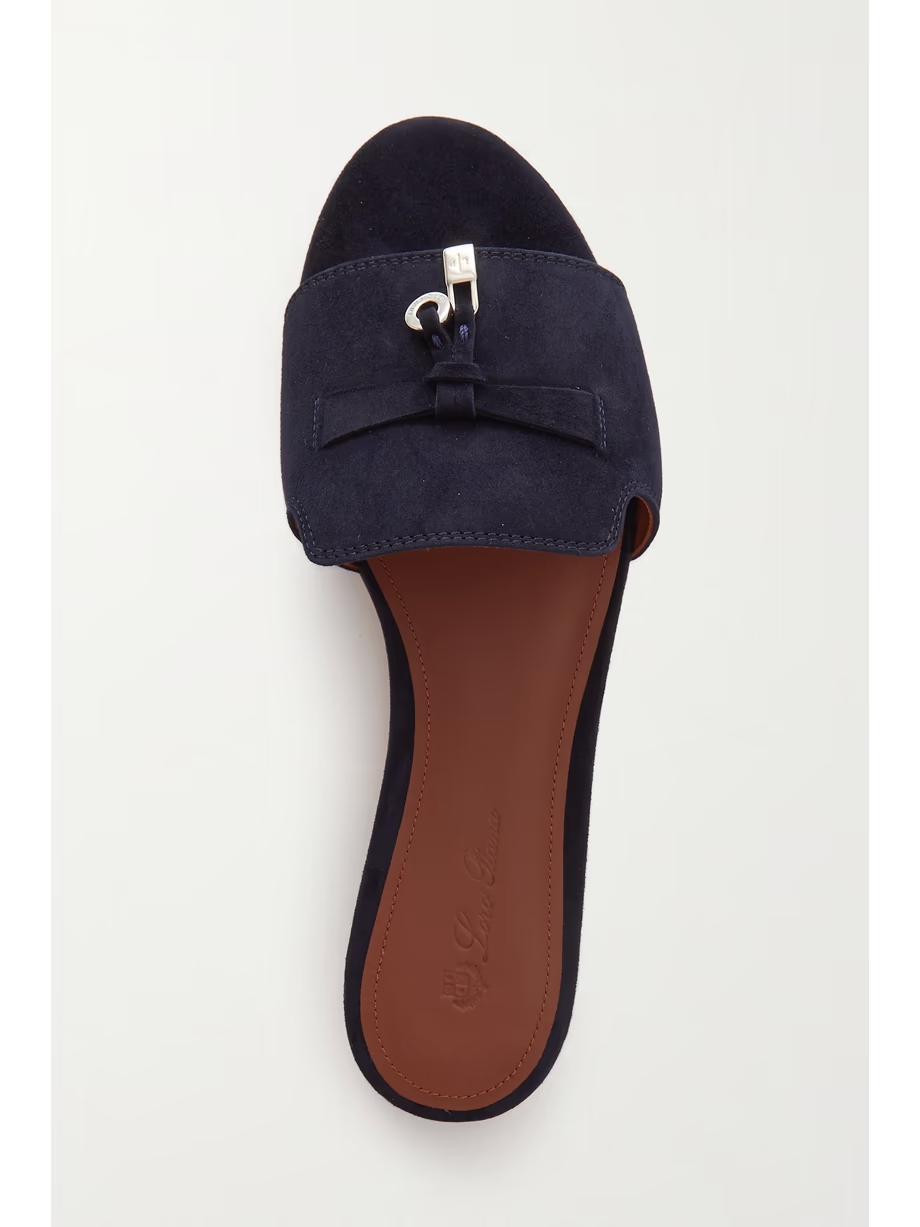 Summer Charms suede slides Summer Charms suede slides