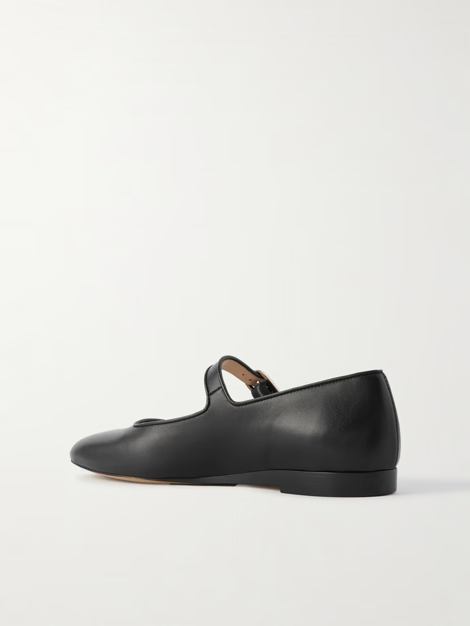 Leather Mary Jane ballet flats Leather Mary Jane ballet flats