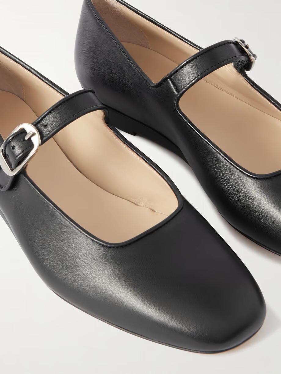 Leather Mary Jane ballet flats Leather Mary Jane ballet flats