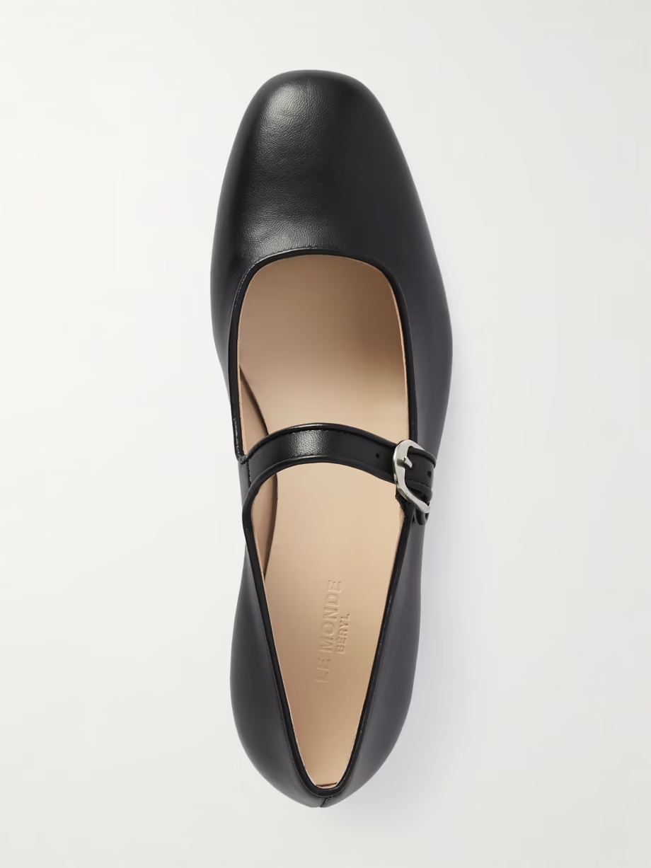 Leather Mary Jane ballet flats Leather Mary Jane ballet flats