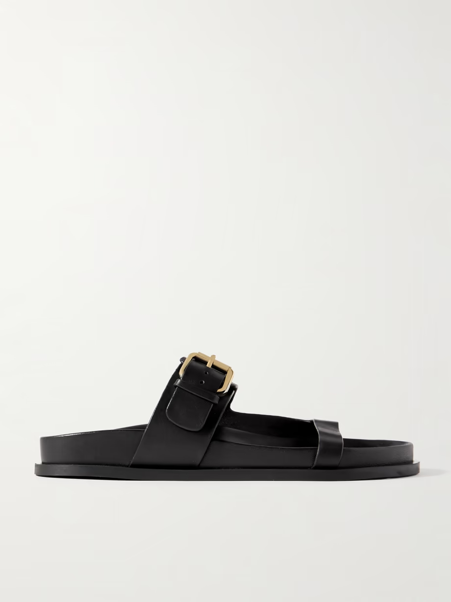 Prince buckled leather sandals Prince buckled leather sandals