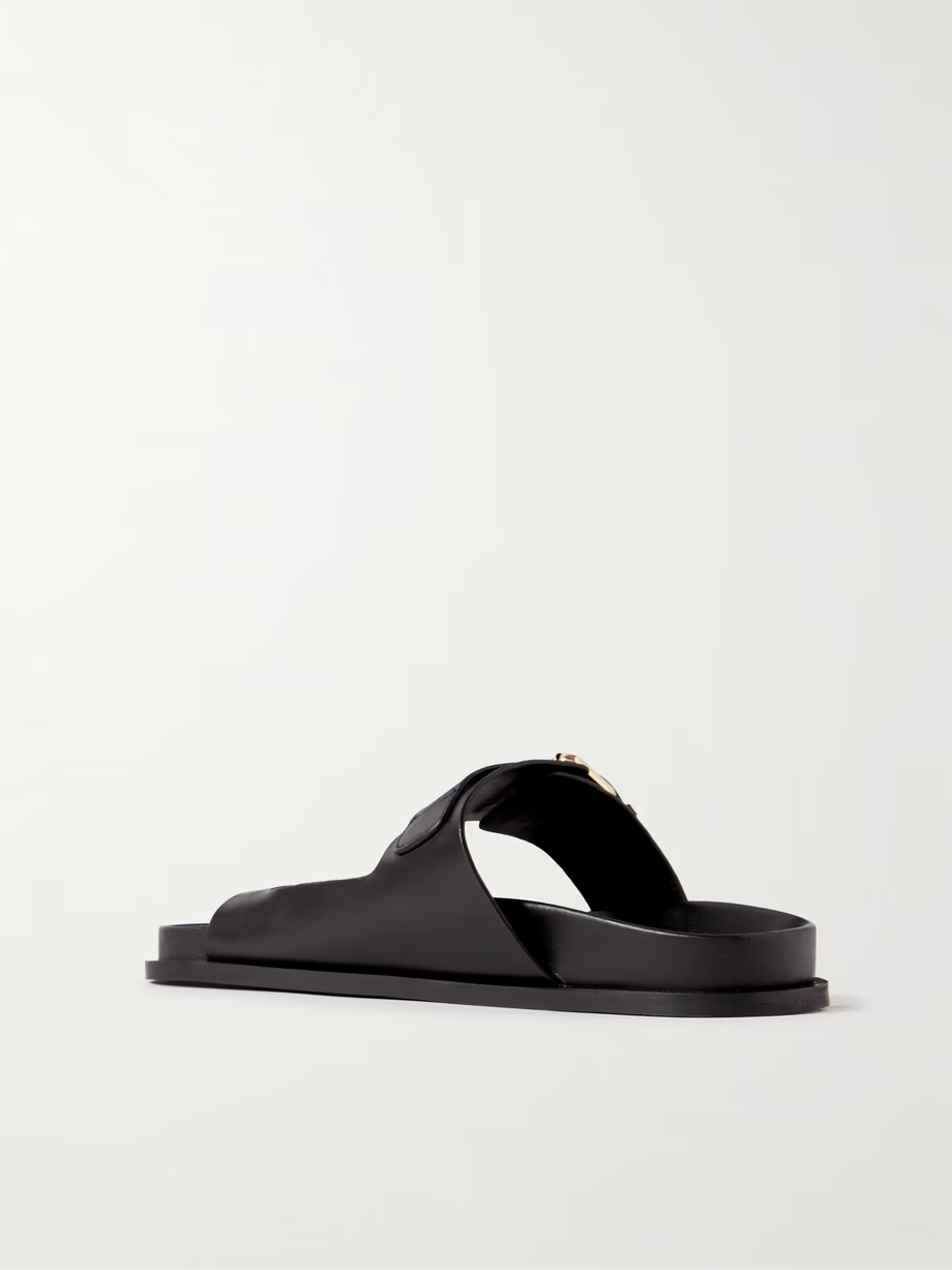 Prince buckled leather sandals Prince buckled leather sandals