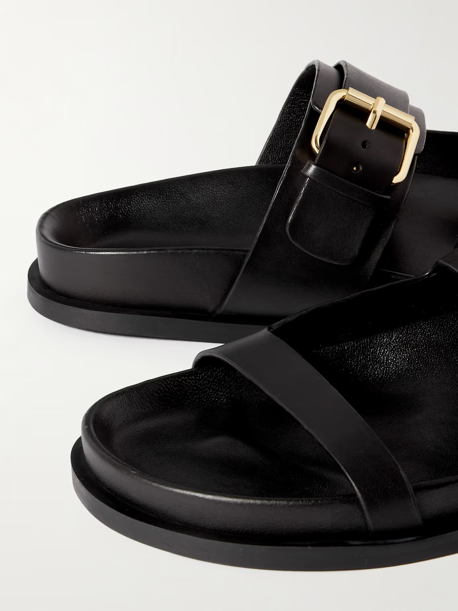 Prince buckled leather sandals Prince buckled leather sandals