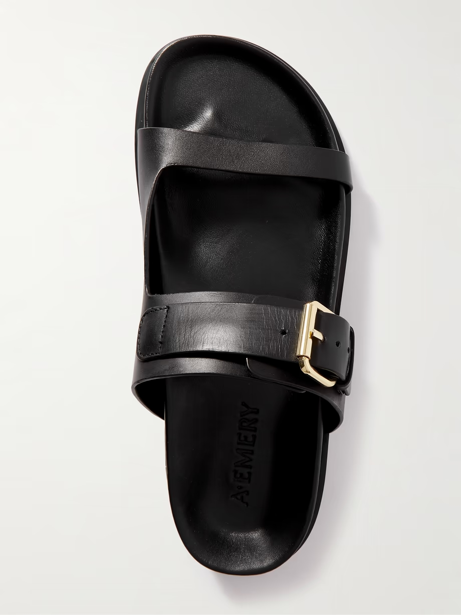 Prince buckled leather sandals Prince buckled leather sandals