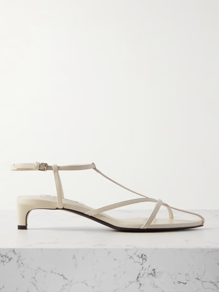 Leather slingback sandals Leather slingback sandals
