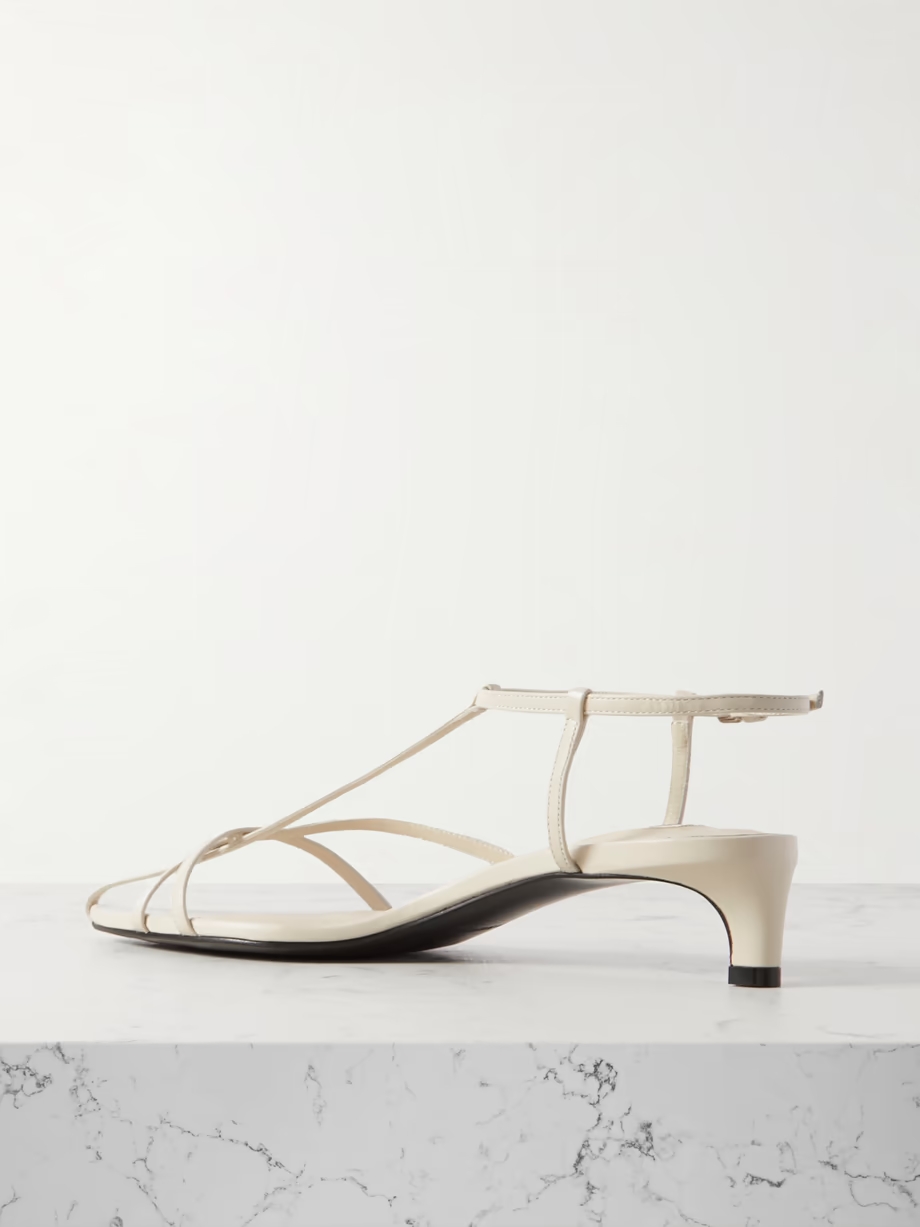 Leather slingback sandals Leather slingback sandals